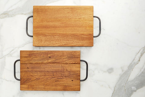 etúHOME Gift Oak Handmade Farmhouse Serving Board