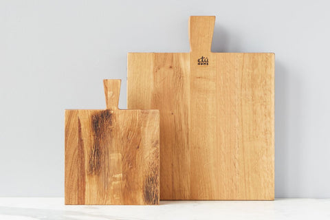 Rustic Hand Finished Oak Serving Board