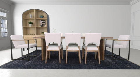 Pietro Contemporary Tall Cabinet with Knob Handles