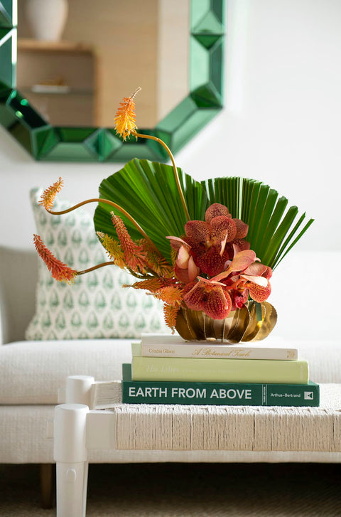 Timeless Minimalist Hand Woven Mahogany Accent Bench