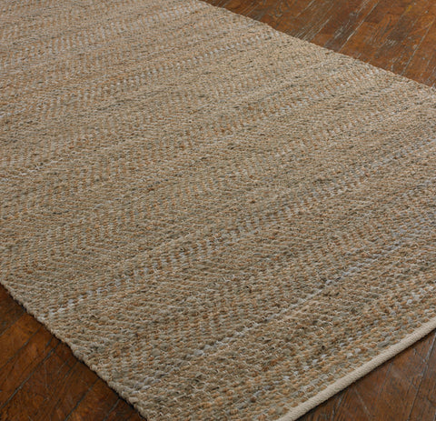 Uttermost Organic Chevron Handmade Area Rug - 8' x 10' - 9' x 12'