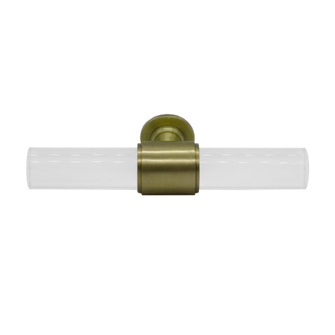 Modern Antique Cylindrical Acrylic Drawer Pull