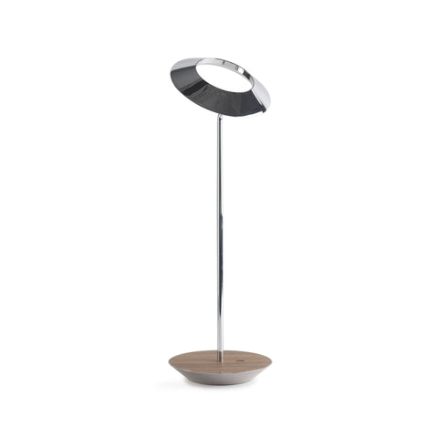 Royyo Minimalist Desk Lamp with USB Port in Matte Black