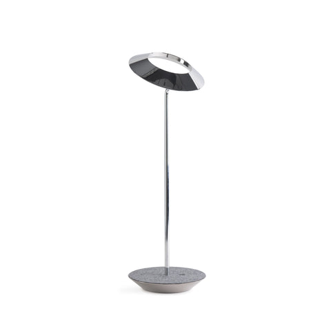Royyo Minimalist Desk Lamp with USB Port in Matte Black