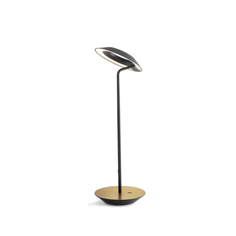 Royyo Minimalist Desk Lamp with USB Port in Matte Black