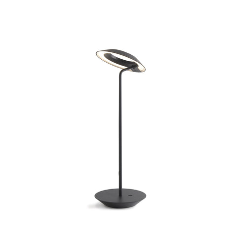 Royyo Minimalist Desk Lamp with USB Port in Matte Black