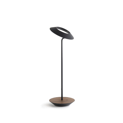 Royyo Minimalist Desk Lamp with USB Port in Matte Black
