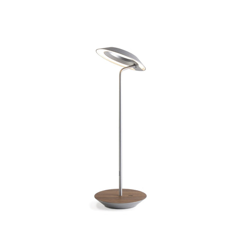 Royyo Minimalist Desk Lamp with USB Port in Matte Black