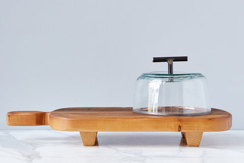 etúHOME Everyday Rustic Abstract Handmade Serving Board