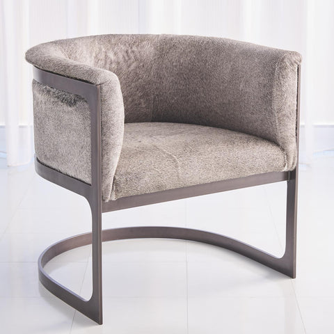 Timeless Minimalist Modern Barrel Upholstered Accent Chair