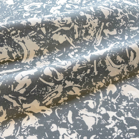 River Reef Throw Pillow in Navy