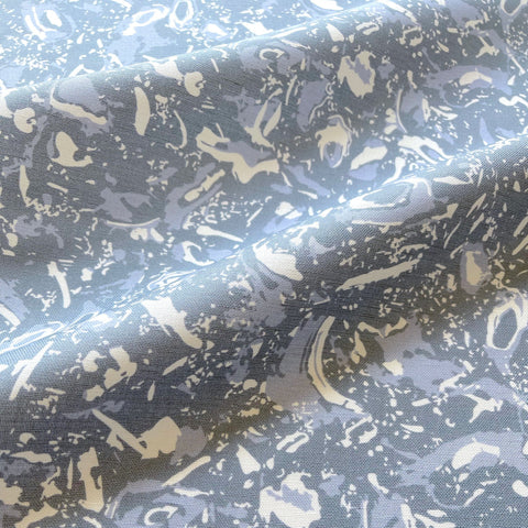 River Reef Throw Pillow in Royal