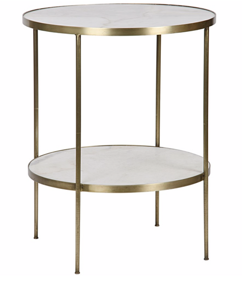 Rivoli Minimalist Modern Round Center Table