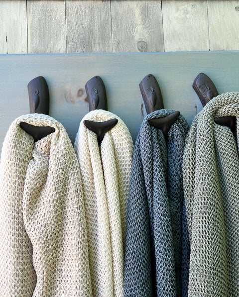 Rumor Minimalist Solid Linen Throw