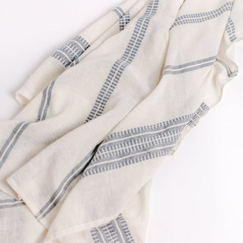 Powered by People Minimalist Scandinavian Stripe Rectangle Blanket - 37 x 37