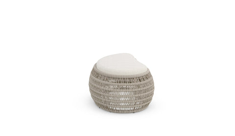 Outdoor Living & Garden Coastal Pouf Ottoman