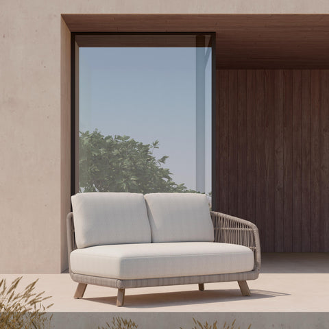 Sicily Lawn & Garden Modern Modular Sectional Sofa