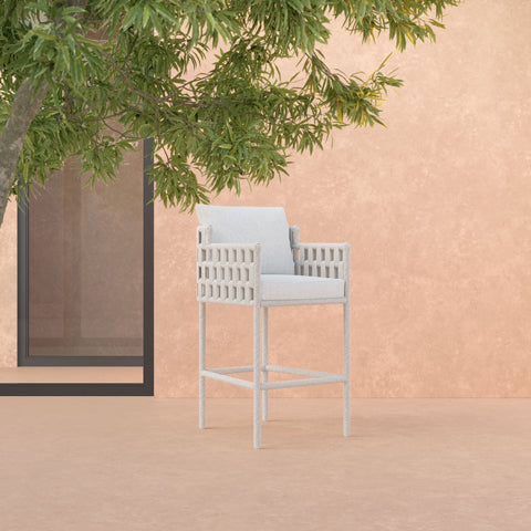 Outdoor Living & Garden Modern Handmade Weather Resistant Bar Stool