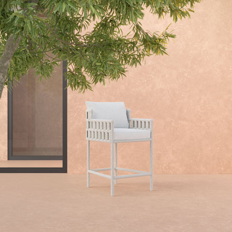 Outdoor Living & Garden Modern Parsons Counter Stool