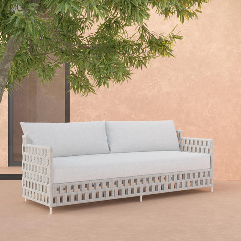 Santa Cruz Modern Hand Woven Weather Resistant Outdoor Furniture