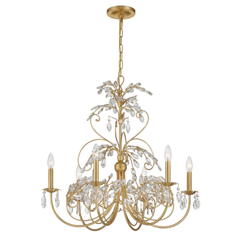 Sadie Designer Collaboration Elegant Candelabra Chandelier