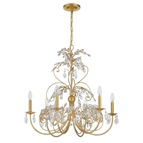 Sadie Designer Collaboration Elegant Candelabra Chandelier