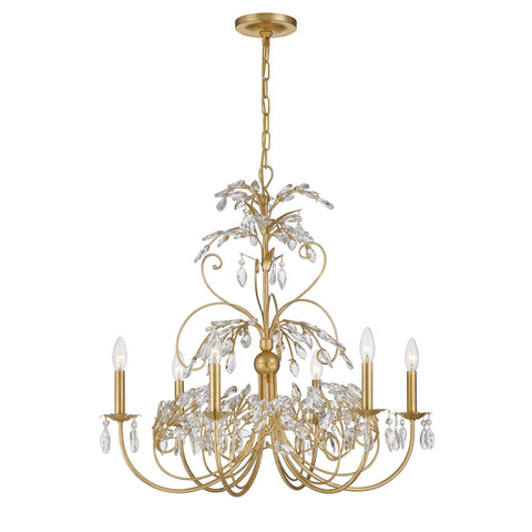 Sadie Designer Collaboration Elegant Candelabra Chandelier