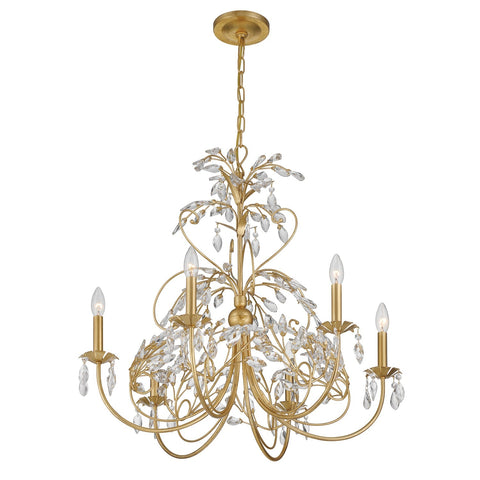 Sadie Designer Collaboration Elegant Candelabra Chandelier