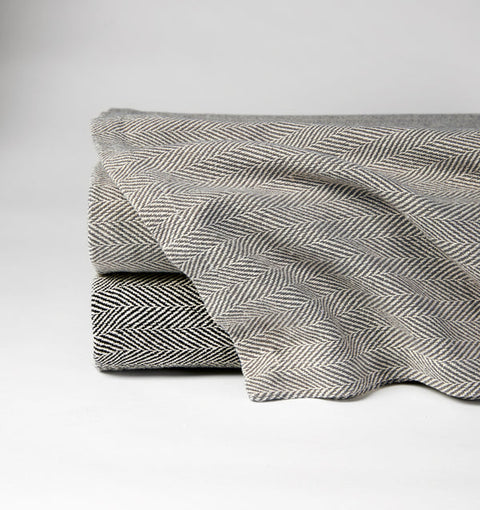 Celine Herringbone Rectangle Soft Throw