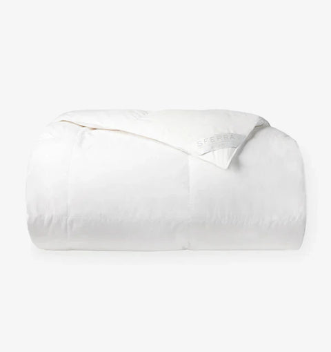 Modern Solid Duvet Cover with Piping and Stitched Details