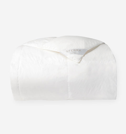 Modern Solid Cotton Duvet Cover with Piping