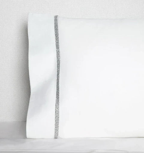 Traditional Solid Sateen Cotton Pillowcase Set