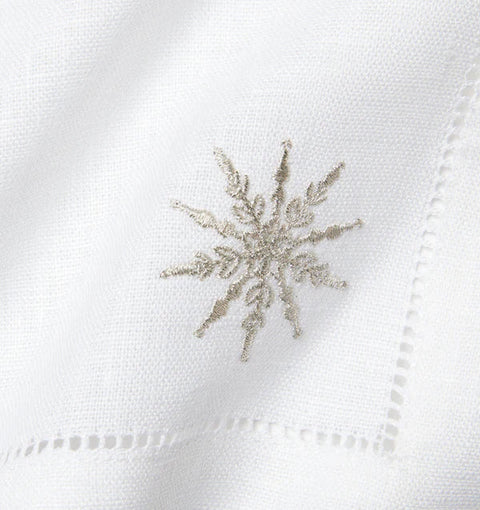 Sferra Fiocco Tabletop Essentials Traditional Cocktail Napkin - Set of 4