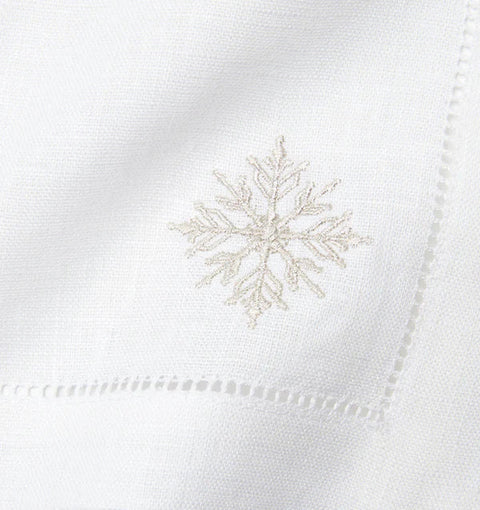 Sferra Fiocco Tabletop Essentials Traditional Cocktail Napkin - Set of 4