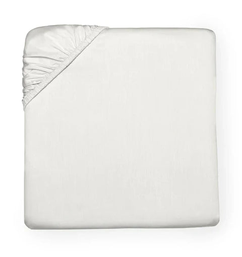 Minimalist Solid Sateen Fitted Sheet