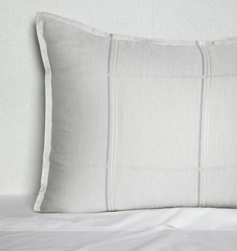 Modern Plaid Sateen Shams