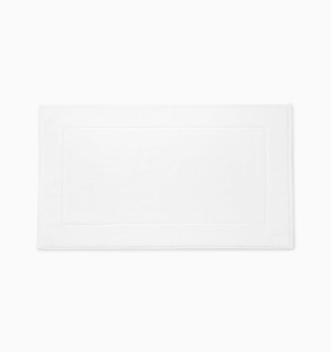 Minimalist Soft Scandinavian Bath Rug with Border - Rectangle