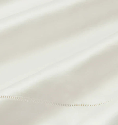 Minimalist Solid Egyptian Cotton Sateen Flat Sheet