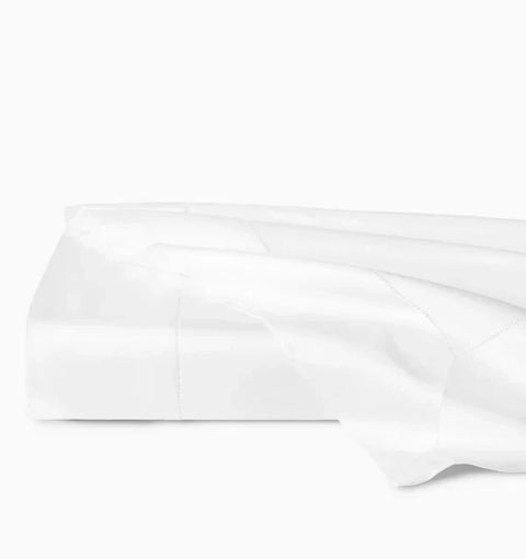Minimalist Solid Egyptian Cotton Sateen Flat Sheet