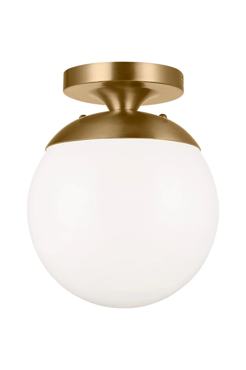 Leo Hanging Globe Semi Flush Mount - 4 Finishes