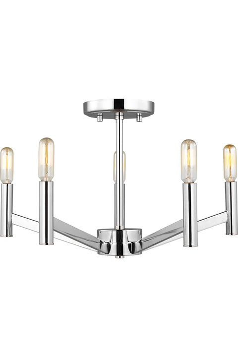 Vector Semi Flush Mount - 3 Finishes