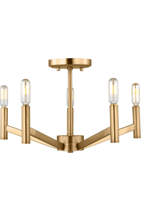 Vector Semi Flush Mount - 3 Finishes