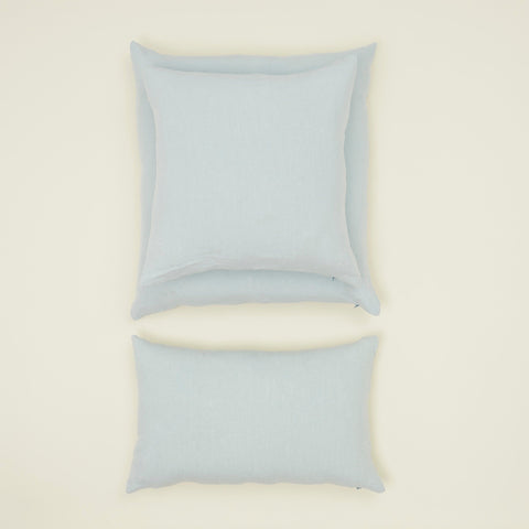 Hawkins New York Mix & Match Minimalist Solid Euro Throw Pillow Set - 18 x 18 - 22 x 12 - 22 x 22