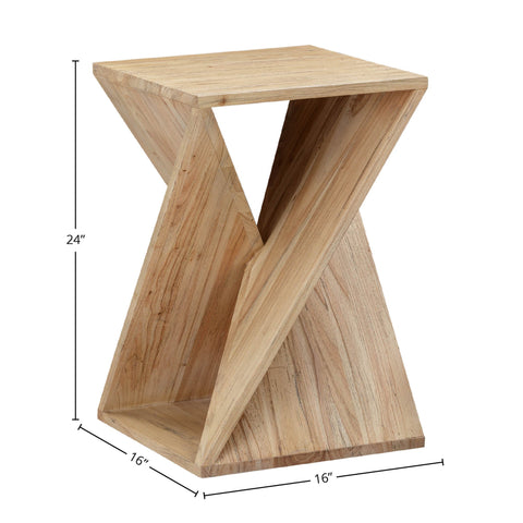Space Saving Freeform Silhouette Minimalist Accent Table