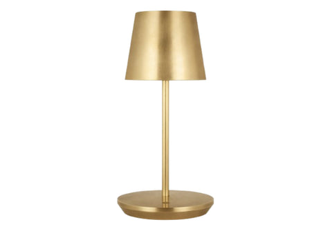 NEVIS SHORT ACCENT RECHARGEABLE TABLE LAMP