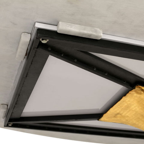 Tulip Stockholm Art Deco Dining Table with Oval Drum Base