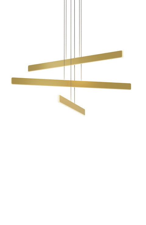 Ambient Sleek Modern Pendant Light with Adjustable Height