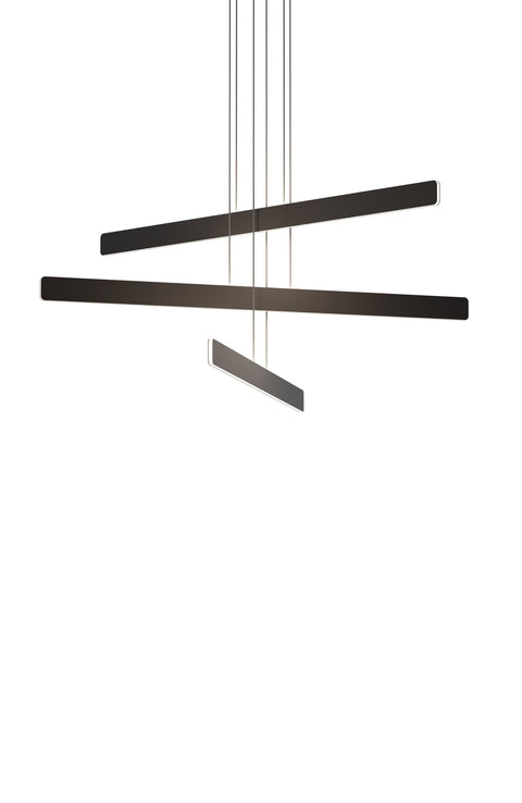 Ambient Sleek Modern Pendant Light with Adjustable Height