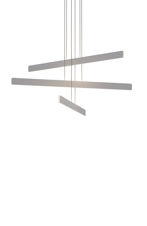 Ambient Sleek Modern Pendant Light with Adjustable Height