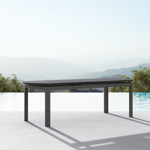 Azzurro Living Outdoor Living & Garden Extendable Curved Dining Table